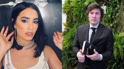Lali Espósito calificó a Milei de "anti-derecho" y el candidato le respondió: "No sé quién es"