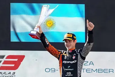 Franco Colapinto anunció que correrá en la F2 la próxima temporada