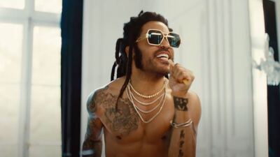 El desnudo integral de Lenny Kravitz en 'TK421', su nuevo sencillo
