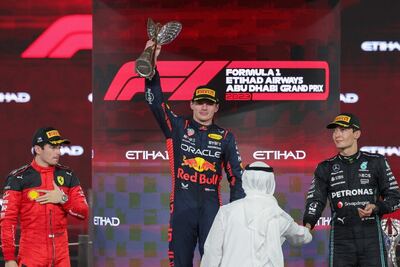 Verstappen bajó el telón de la Fórmula 1 en Abu Dhabi con un nuevo triunfo