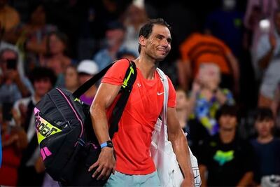Tenis: Rafa Nadal no va a Doha y se reserva para Indian Wells