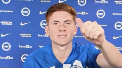 Valentín Barco fue presentado oficialmente como nuevo jugador del Brighton