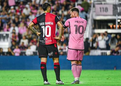 Inter Miami y Newell´s empataron en la fiesta rosarina de Messi