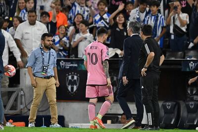 Inter Miami sufrió una dura derrota ante Monterrey y quedó eliminado de la Concachampions