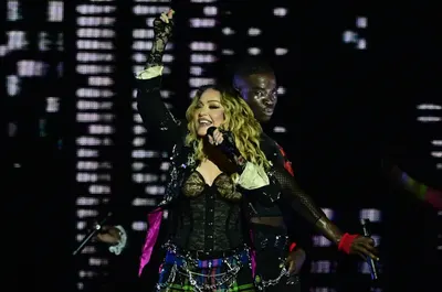 Madonna revolucionó Río de Janeiro con un show en la playa de Copacabana