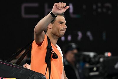 Rafael Nadal anunció su retiro del tenis profesional