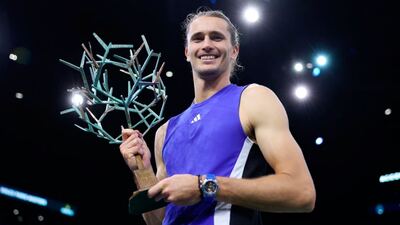 Alexander Zverev se consagró campeón del Masters 1000 de París