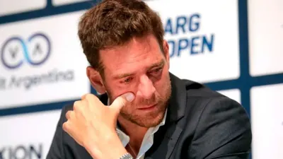 Del Potro: “Espero tener un poco de paz en mi pierna y disfrutar algo adentro de una cancha de tenis por última vez”
