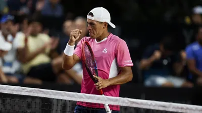Sebastián Báez accedió a los cuartos de final del Challenger de tenis de Rosario