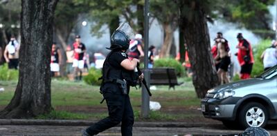 Tensión en Rosario tras el clásico: se produjeron incidentes y la policía reprimió a los hinchas de Newell's
