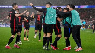 Barcelona le ganó a Benfica 3 a 1 por los octavos de final de la Champions League