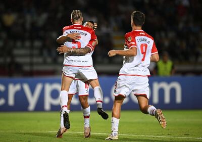 Estudiantes le ganó a Carabobo 2 a 0 por la fase de grupos de la Copa Libertadores