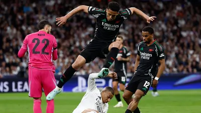 Real Madrid perdió 2-1 ante Arsenal por los cuartos de final de la Champions League y quedó eliminado