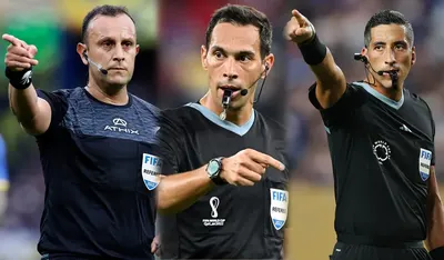 Por primera vez en la historia habrá tres árbitros argentinos dirigiendo en un Mundial