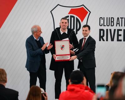 Armani se despidió de River con un emotivo discurso: "Jamás me imaginé una historia tan hermosa"