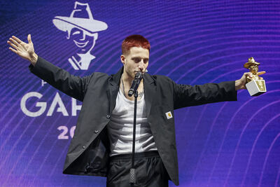 Wos se llevó el Gardel de Oro 2022