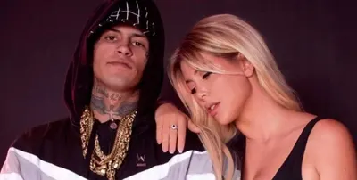 L-Gante y Wanda Nara, muy cerca en el adelanto de "El último romántico"