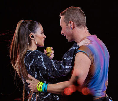 Tini junto a Coldplay: "Fue la noche más inolvidable de mi vida"