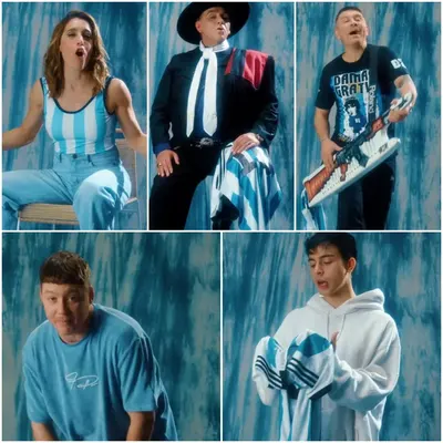Rusherking se pone la celeste y blanca con un single junto a Soledad Pastorutti y Pablo Lescano