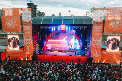 Llega una nueva edición del festival Aperol Spritz Live