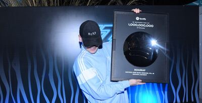 Spotify reconoció a Bizarrap por superar las mil millones de reproducciones con su session junto a Quevedo