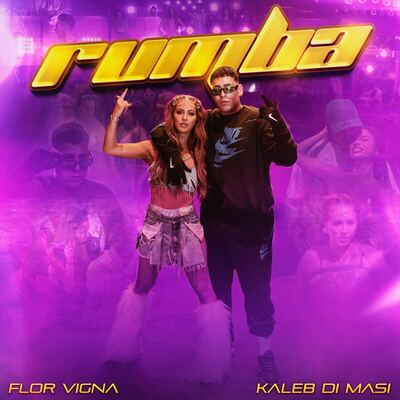 Flor Vigna  estrenó "Rumba" junto a Kaleb Di Masi