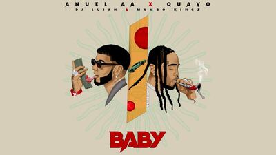 Anuel AA y Quavo colaboran para lanzar "Baby"