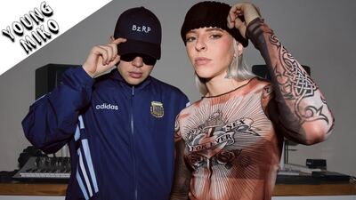 Bizarrap y Young Miko la rompen en la BZRP Music Sessions #58