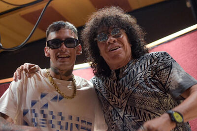 La Mona Jiménez y L-Gante publicarán una canción juntos titulada "Muchachos de Barrio"