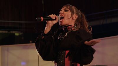 Sara Hebe desembarca en el Teatro Flores