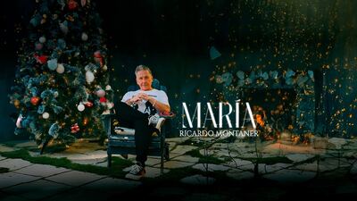 Ricardo Montaner anticipa las fiestas con "María"