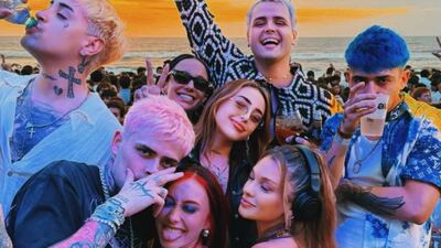 Nicki Nicole, La Joaqui, Tiago PZK, Luck Ra, Lit Killah y FMK juntos en Uruguay