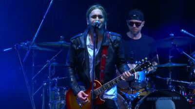 Airbag brilla con "Blues del infierno"