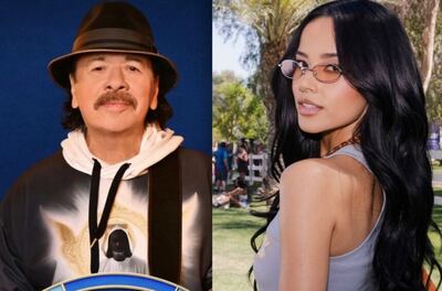 Carlos Santana y Becky G estrenaron “Mi Gran Amor”