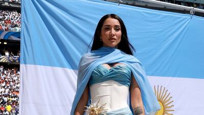 María Becerra presenta "Camino al mundial", la intimidad antes de su show histórico