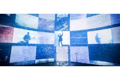 El increíble concierto de U2 que inauguró ‘The Sphere’, el futurista estadio de Las Vegas