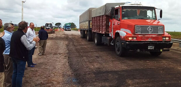 Ruta Nacional 33: Habilitan el puente que une Trenque Lauquen y Rivadavia
