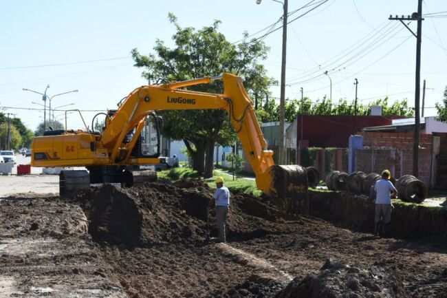 Chascomús: Avanza la ejecución de obras viales