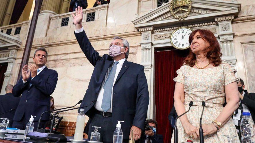 Alberto Fernández abre el periodo de sesiones ordinarias 2022