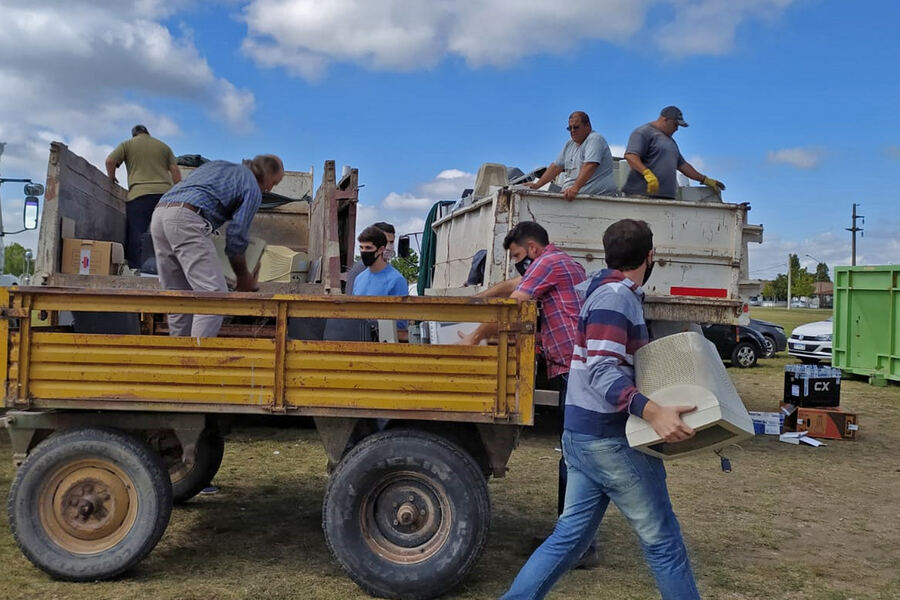 Olavarría: Recolectan 9 mil kilos de basura electrónica