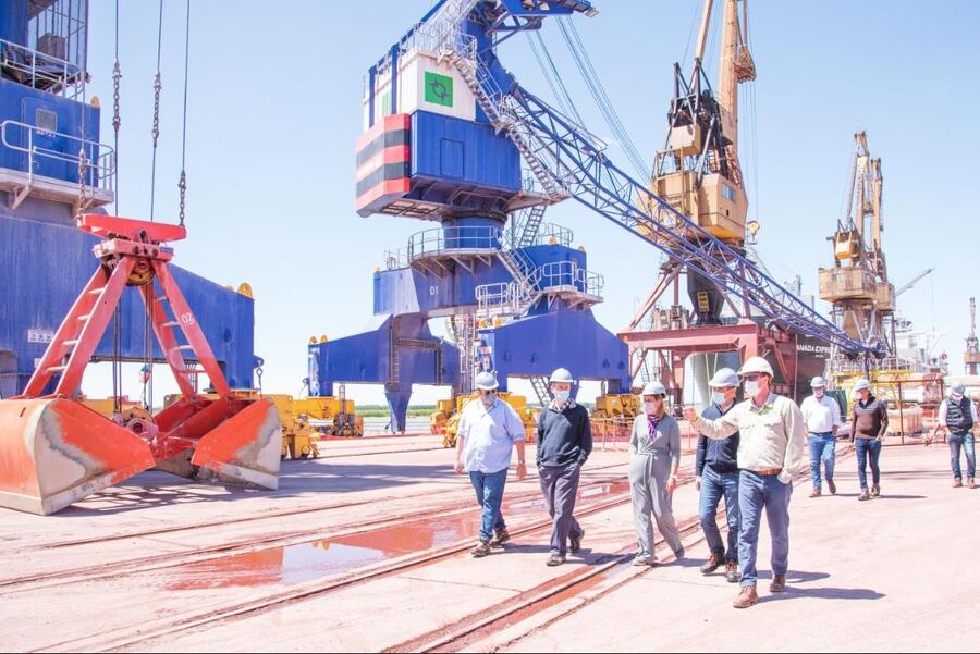 San Nicolás: Continúan las obras de mejoras en el acceso al puerto