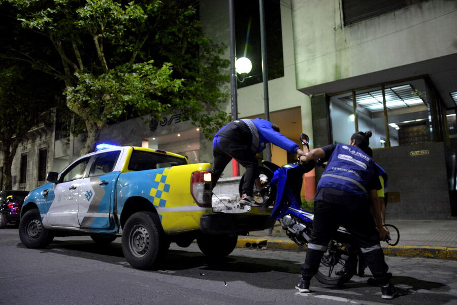 La Plata: Secuestran más de 20 motos en operativos de control