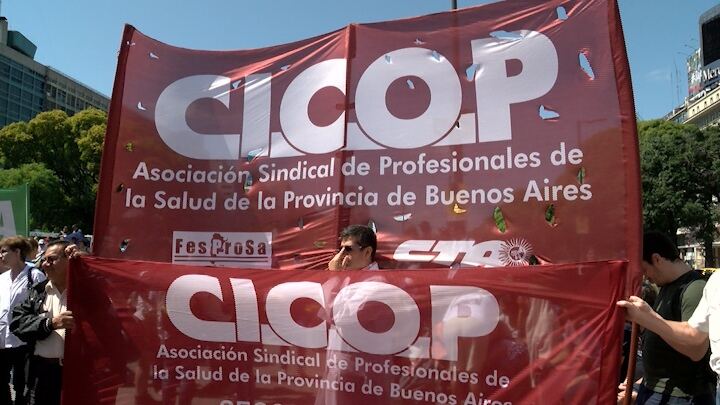 Desde CICOP le piden al gobierno reabrir las paritarias de los profesionales de la salud