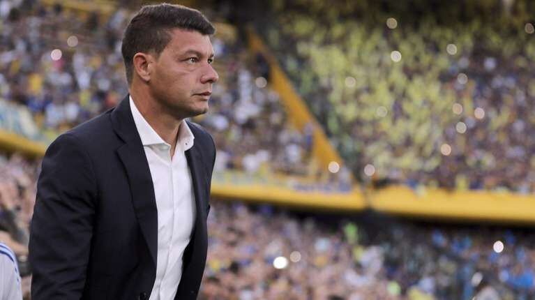 Por ahora, sigue en Boca: "Estoy pensando en el próximo partido", remarcó Battaglia