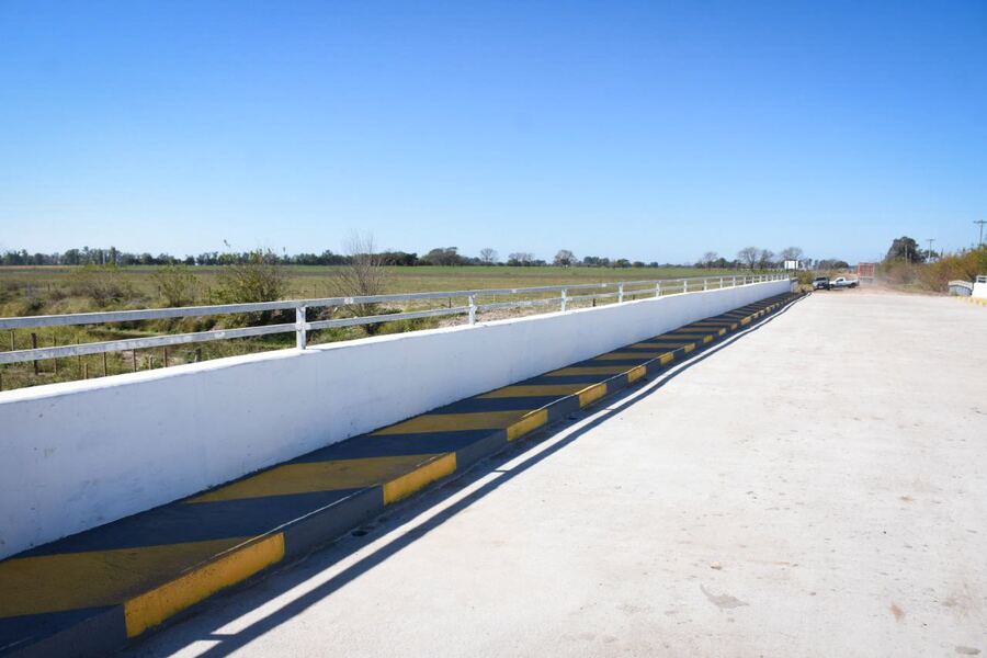 General Las Heras: El Gobierno bonaerense inauguró el puente "Malvinas Argentinas"