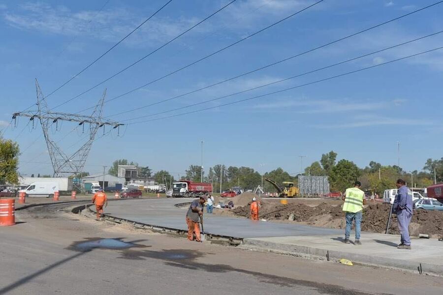 Moreno: Avanza la construcción de la segunda calzada en la Ruta N° 25