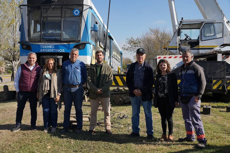 Mercedes: Llegó la nueva formación del que será el Tren Turístico