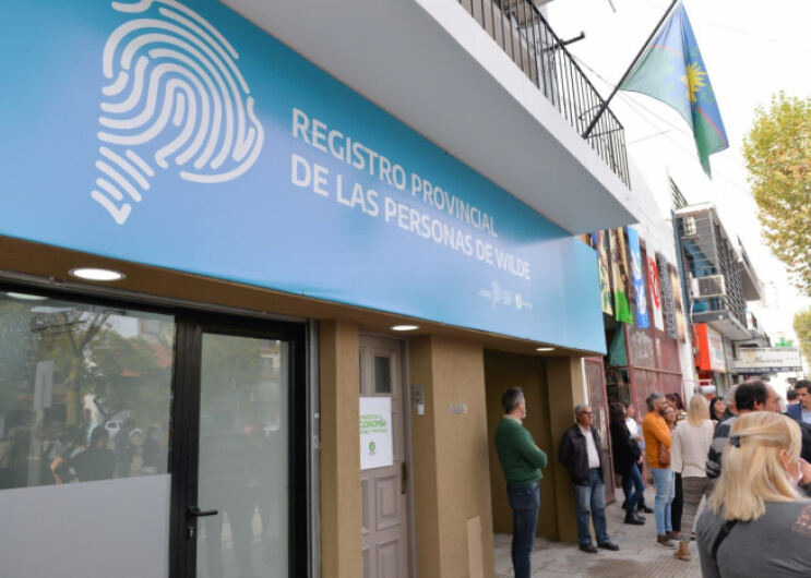 Avellaneda: Reinauguran la delegación del Registro de las Personas de Wilde