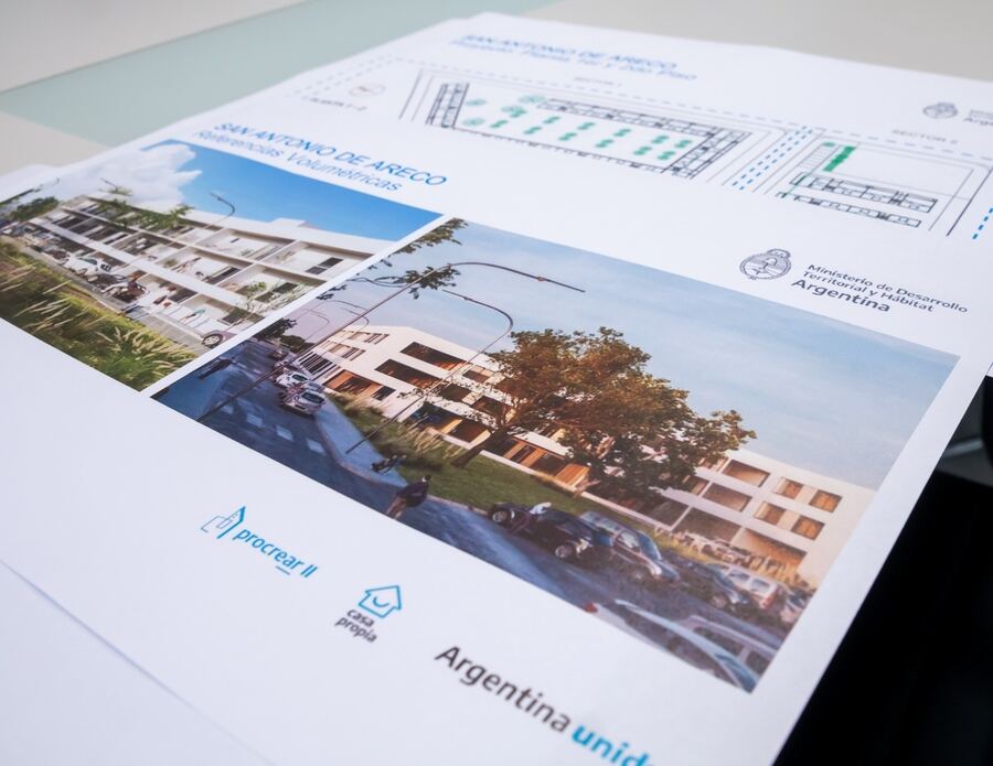 San Antonio de Areco: Proyectan un nuevo Barrio ProCrear de casi 100 viviendas