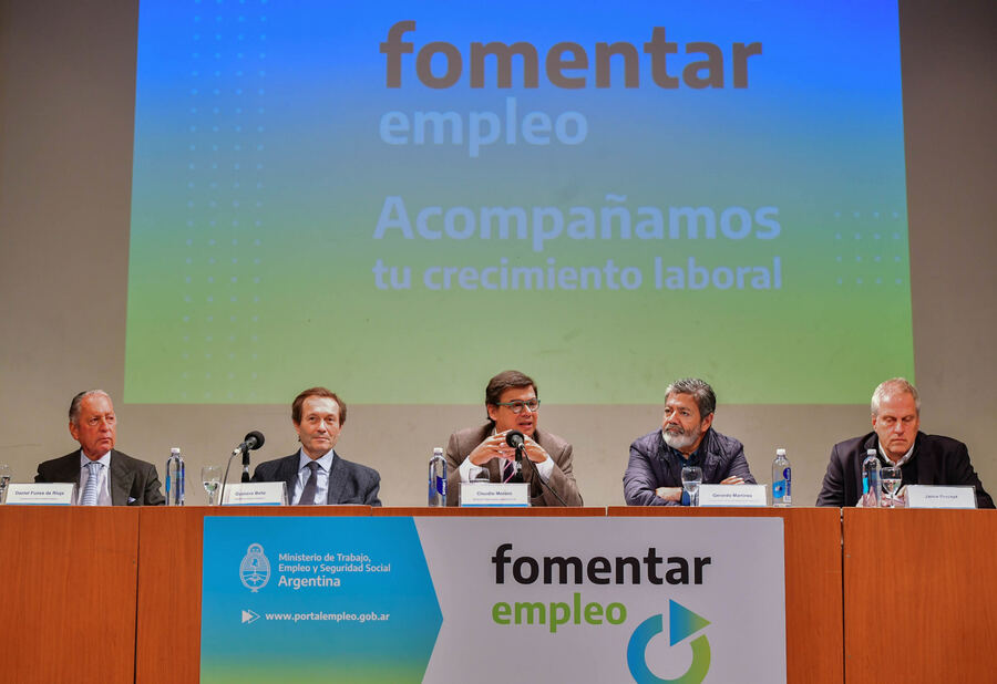 Mar del Plata: Presentan en la ciudad el programa "Fomentar Empleo"